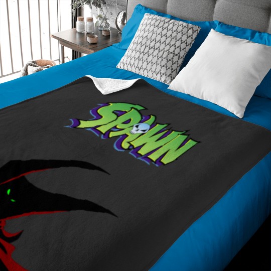 Discover Vintage sp awn - Hell Sp awn   5.png Baby Blankets