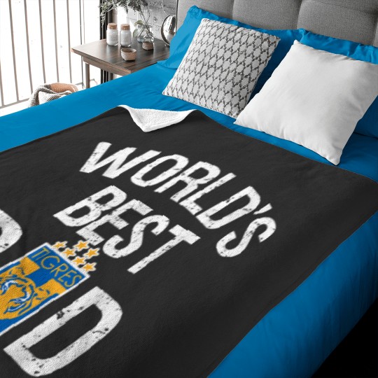 Discover Fc Tigres Uanl Mexico World_S Best Dad Father_S Day Gift Baby Blankets