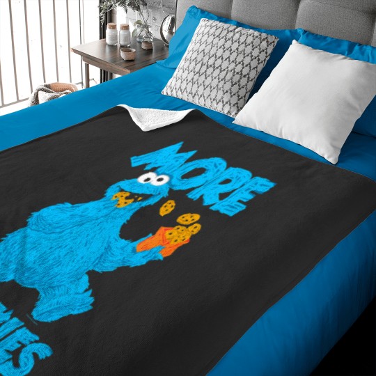 Discover street cookie monster more cookies Baby Blankets