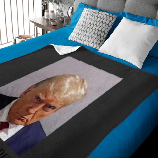Discover Never surrender Donal Trump Baby Blankets