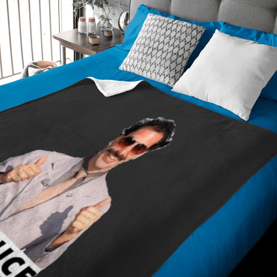 Discover Borat Very Nice Baby Blankets
