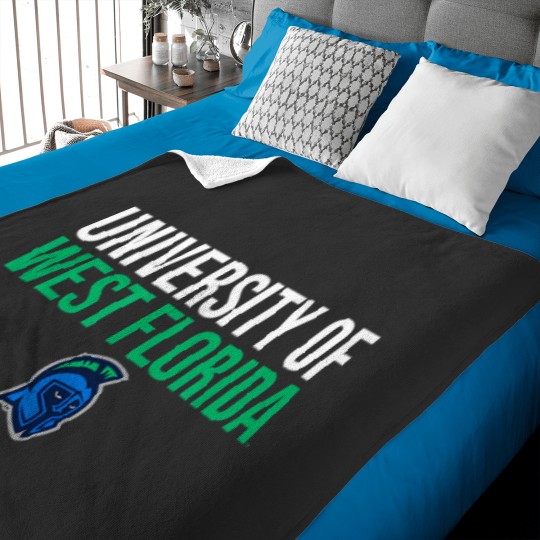 Discover university of west florida uwf argonauts stacked Baby Blankets
