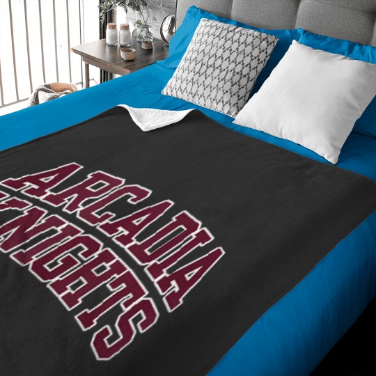 Discover arcadia university knights 03 Baby Blankets