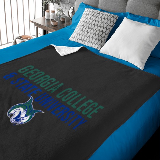 Discover georgia college gcsu bobcats stacked Baby Blankets