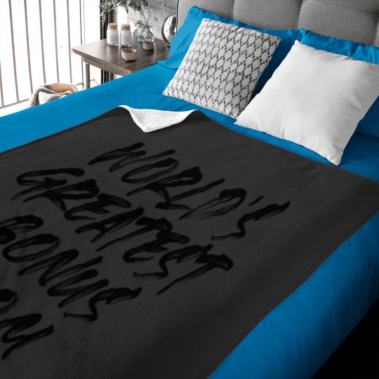 Discover Worlds greatest bonus mom Baby Blankets