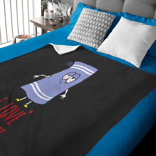 Discover I love Towelie Baby Blankets