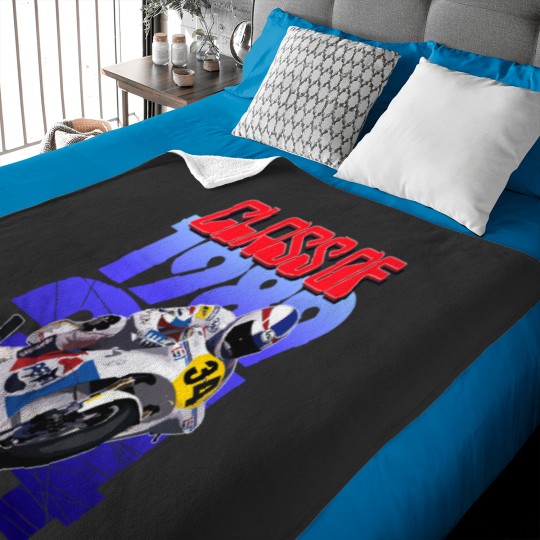 Discover Class of 1989 Kevin Schwantz Baby Blankets
