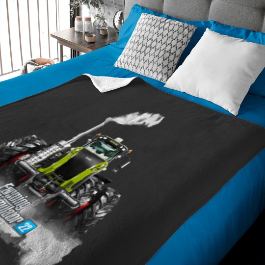 Discover Farming Simulator Coaster 22 Class Xerion Baby Blankets