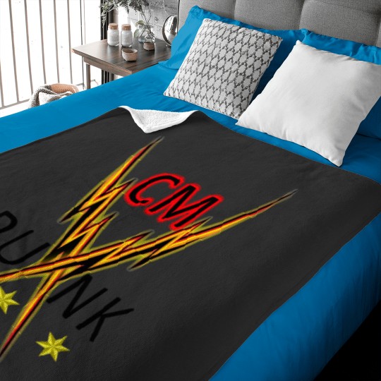 Discover Cm punk aewdesign Baby Blankets
