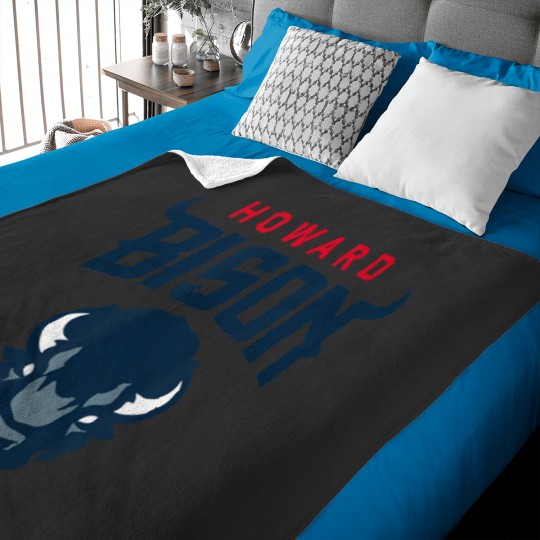 Discover howard university bison icon logo officially licensed Baby Blankets