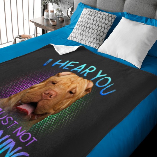 Discover Shar Pei I hear you not listening Baby Blankets