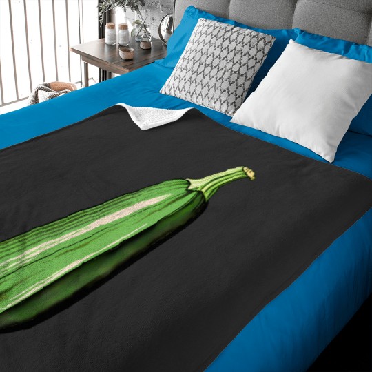 Discover zucchini lazy easy funny matching halloween costume Baby Blankets