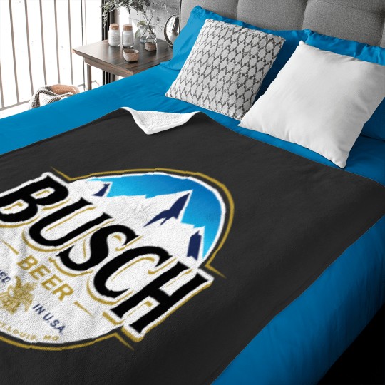 Discover busch beer brewed in usa Baby Blankets
