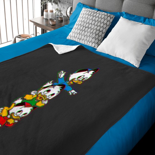 Discover 3D-ucks RGB - colored Baby Blankets