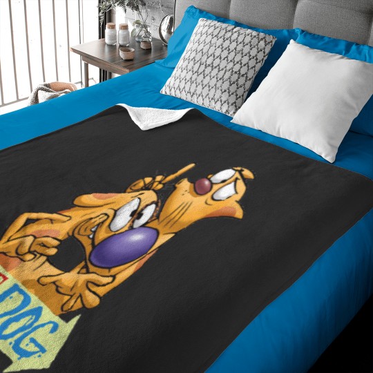 Discover CatDog - Logo Baby Blankets