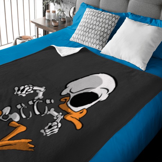 Discover Skeletons Duck Baby Blankets