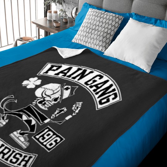 Discover PAIN GANG FIGHTIN IRISH Baby Blankets