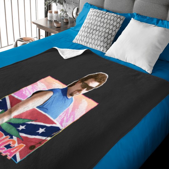 Discover Murica - Kenny Powers - 80s design Baby Blankets