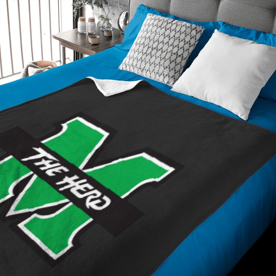 Discover Go to Marshall-Thundering Herd Baby Blankets