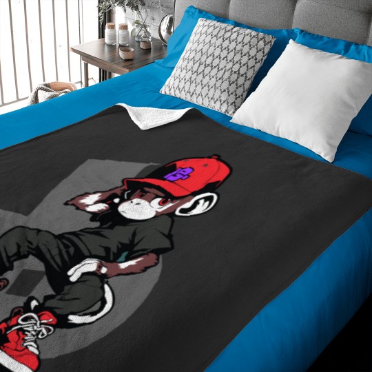 Discover Monkeys are smart and agile animals Baby Blankets