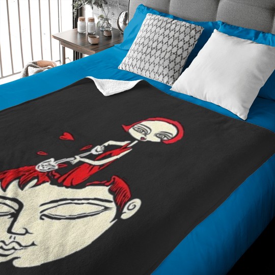 Discover Cut Hair Incubuss Baby Blankets