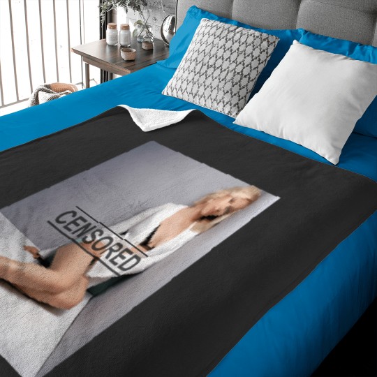 Discover Scarlett Johansson - Censored Baby Blankets