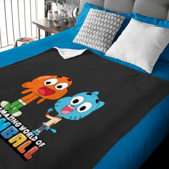 Discover Gumball And Darwin Greet The Fans Baby Blankets