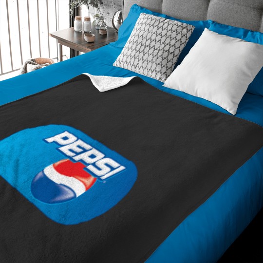 Discover Peppsi is a carbonated soft drink with cola flavor Baby Blankets