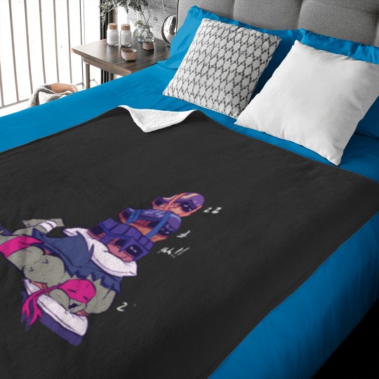 Discover rise of the TMNT sleeping Baby Blankets