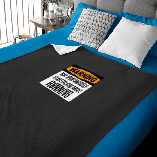 Discover Running Sticker Baby Blankets