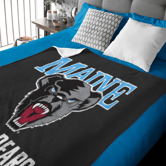 Discover university of maine black bears large pullover Baby Blankets