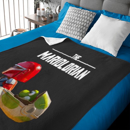 Discover The Mariolorian StarWars SuperMario Bros Baby Blankets
