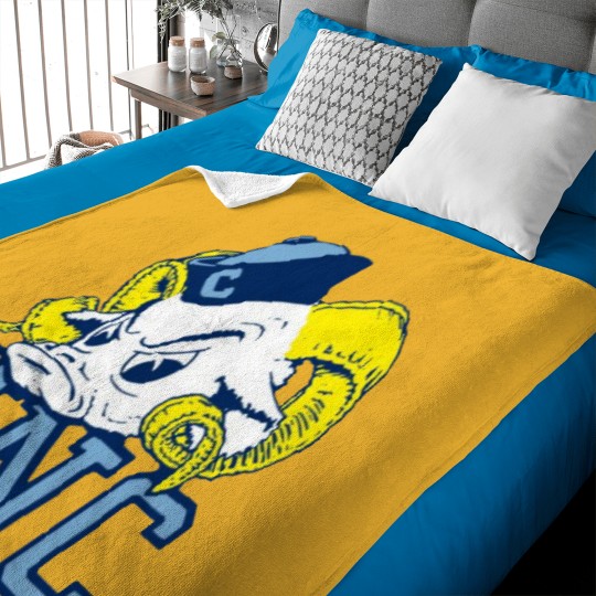 Discover Vintage College Mascot Logos Baby Blankets