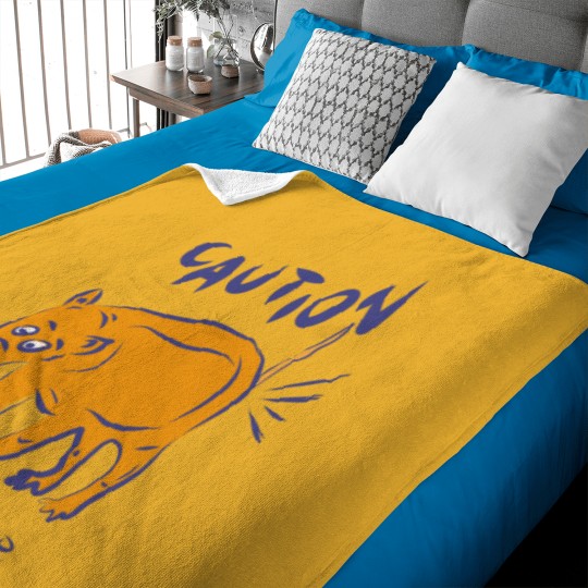 Discover funny tapir Baby Blankets