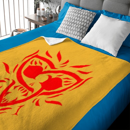 Discover Celtic knot Triquetra Skull Baby Blankets