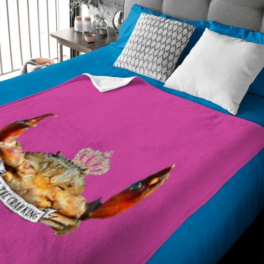 Discover Crab King Baby Blankets