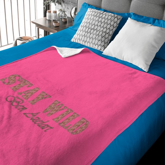 Discover ben azelart stay wild Active(4) Baby Blankets
