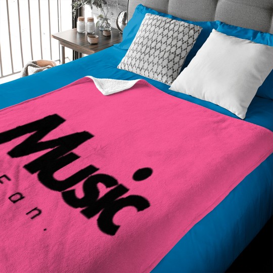Discover Music fan,Love music,Minimalist,Black and white designe Baby Blankets