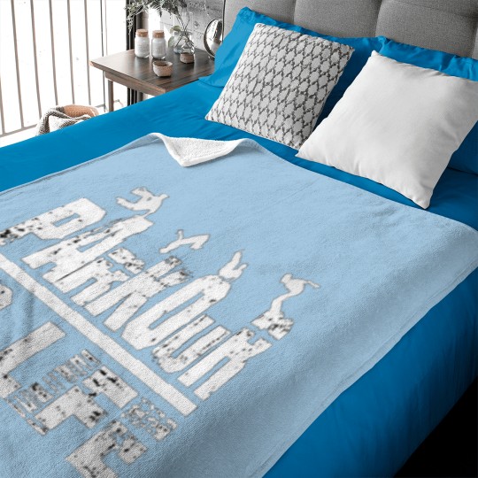 Discover Parkour Is Life Baby Blankets