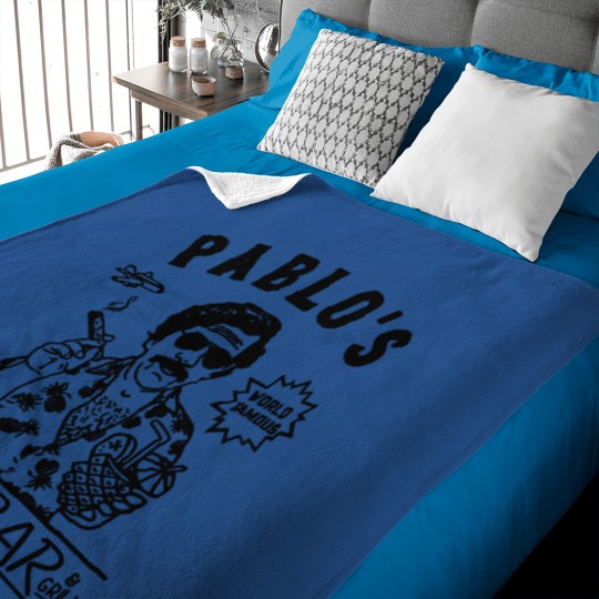 Discover Pablo Escobar Famous Bar Baby Blankets