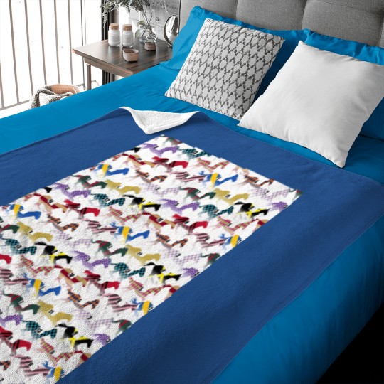 Discover Off To The Horse Races Jockey Silks Pattern Baby Blankets