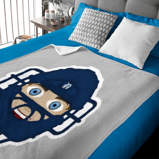 Discover Baseball glove Mask Baby Blankets