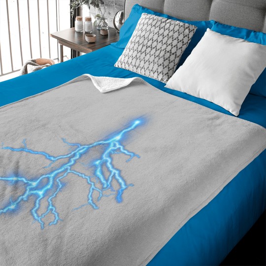 Discover Lightning Thunder Baby Blankets