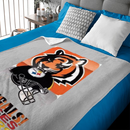 Discover Who Dey Cincinnati Bengal Baby Blankets