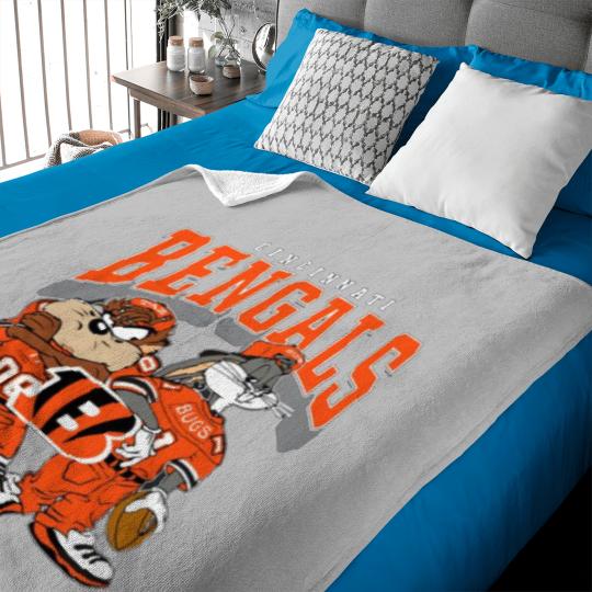 Discover Cincinnati Bengal Baby Blankets