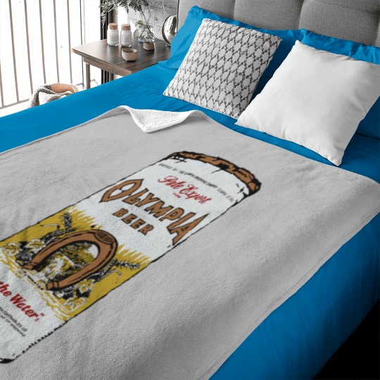 Discover olympia beer as worn by kurt cobain Perfect Gift Baby Blankets