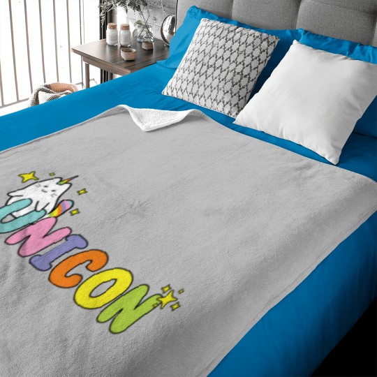 Discover Cute Unicon Baby Blankets
