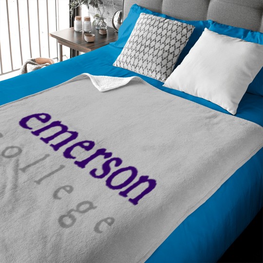 Discover Emerson College Baby Blankets