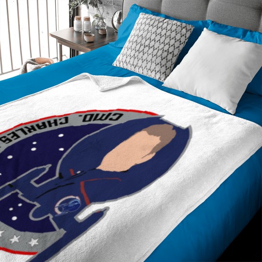 Discover Commander Charles Tucker Baby Blankets