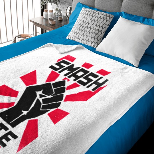 Discover Smash Hate Classic Baby Blankets